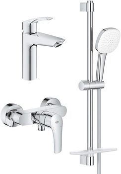 Набір змішувачів Grohe Eurosmart UA123244M1 (33555003+23324003+26907003)