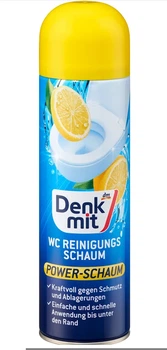 Піна для чищення туалету з ароматом лимона Denkmit WC Power Schaum, 500 мл