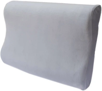Подушка ортопедическая Olvi Облако J2524 Серая с эффектом памяти 49x33x11 см (10808_2524С)