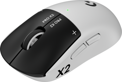 Mysz Logitech G Pro X2 Superstrike Lightspeed Wireless White-Black (910-007776)