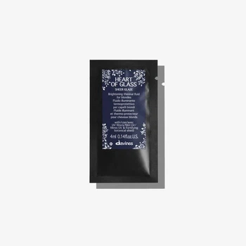 Термозащитный флюид для блонда Davines Heart of Glass Sheer Glaze 4 мл