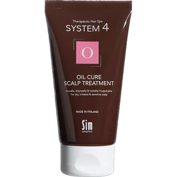 Маска-пілінг для очищення шкіри голови Sim Sensitive System 4 О Oil Cure Scalp Treatment 75 мл