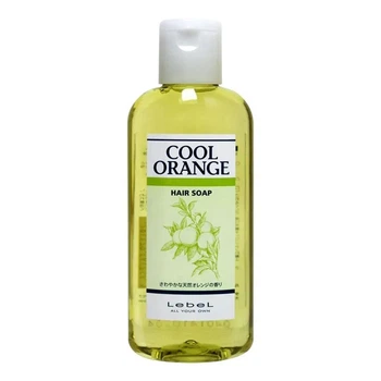 Освіжаючий шампунь LebeL COOL ORANGE Hair Soap для жирного волосся та шкіри голови, 200 мл