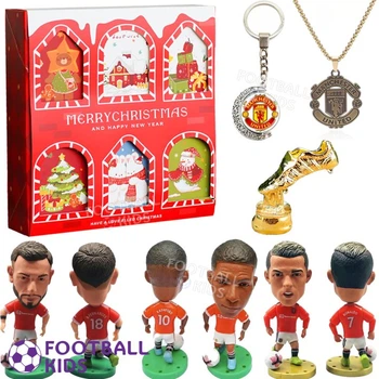 Адвент календарь футбольный Манчестер Юнайтед Christmas Box Manchester United (53492-4)