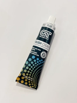 Крем для обуви GT Milano Italy Polish Cream Синий 50 мл для гладкой кожи с натуральным воском (арт. 290.029.010)
