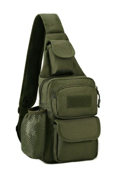Тактична сумка бананка через плече X-TACTICAL 50450 хакі, 6.3 л