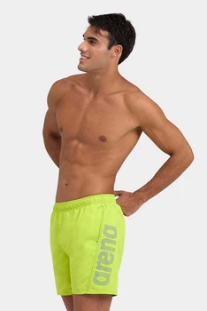 Чоловічі шорти Arena FUNDAMENTALS ARENA LOGO BOXER 006444-688 M Салатовий