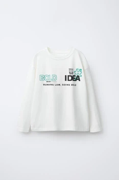 Лонгслів Zara пх11766 білий 128
