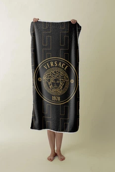 Рушник з принтом Версаче "Versace" 1978 - 70*140 см