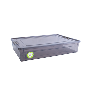 Контейнер 5,5 л 39*29*8 см коричневий прозорий/какао Smart Box Алеана