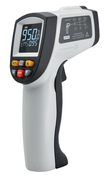 Бесконтактный инфракрасный термометр Benetech -50-950°C цветной дисплей 12:1 (622865)