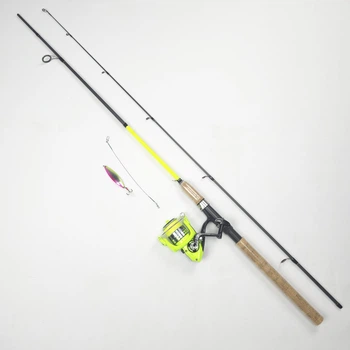 Спиннинг в сборе с катушкой полный комплект на щуку Weida Expert 2.1м 5-28г + Weida WE 3000