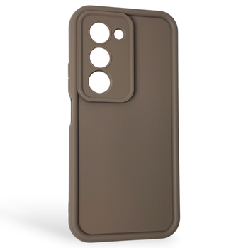Чохол силіконовий Soft Touch для Xiaomi Redmi 15 5G Global коричневий (Повний захист камери)