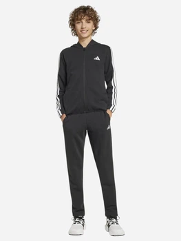 Підлітковий спортивний костюм (толстовка + штани) Adidas Essentials JD6505 158-164 см Black (4067901533958)