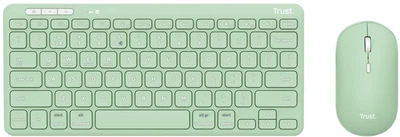 Zestaw bezprzewodowy Trust Lyra Green (8713439249422)