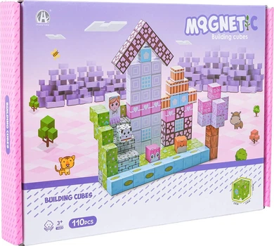 Конструктор магнітний 3D 110 елементів ZKL.CH1331 (5903864973969)