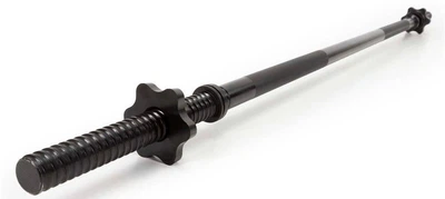 Гриф Actiget прямий різьбовий чорний 120 см штанга та затискачі 25 мм ACT0010 (5908455308137)