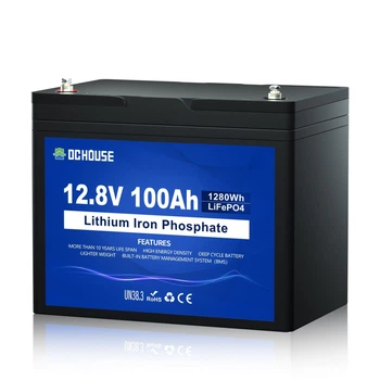 Акумулятор літійзалізофосфатний 12.8V 100A DC HOUSE 1280Вт
