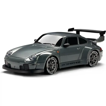 Машинка на радиоуправлении для дрифта 1:24 (4WD, 2.4 GHz, LED-фары, серый)
