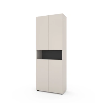 Пенал Metkas Home B002, 800×350×2130 мм, ЛДСП Кашемір-Антрацит (MB002KA)