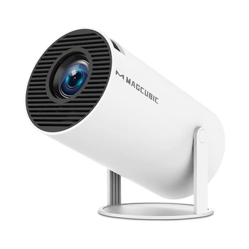 Смарт проектор Magcubic HY300 Pro Android 14, chip H726, 8K24fps, 1GB/8GB Wi-Fi 2.4G/5G Обновленная версия Кинотеатр White (19029)
