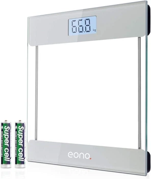 Цифровые напольные стеклянные весы Eono