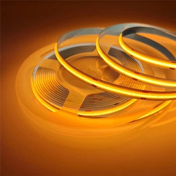 Світлодіодна стрічка Friendlylight 5мм COB 5Вт 24В 3000К FL-COB-320-IP20-WW-5-24-3000K