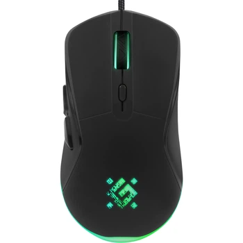 Мишка Defender Arga GM-049, 6кн, 3600 dpi, USB, коврик, rainbow, чорна(TDB_A0012072C5A8)