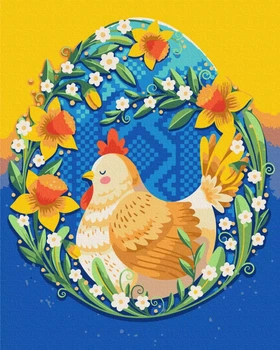 Картина за номерами Великоднє щастя © Поліна Скурихіна 40x50 Brushme (BS53953)