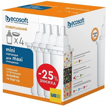 Набор картриджей Ecosoft Универсальный (х4)