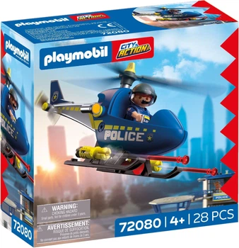 Поліцейський вертоліт Playmobil Police з радаром 72080 (4008789720801)