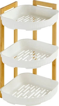 Organizer pod prysznic 5five Simply Smart Natureo narożny stojący 29 x 22 x 45 cm (3560233018823)