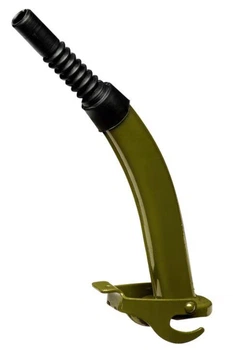 Лійка GELG металева з гумовим носиком універсальна для каністр; колір OLIVE GREEN (RAL6003) (30-04-21-3002)