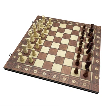 Набір настільних ігор "Шахи, нарди, шашки 3 в 1" Set1 Newt NE-LG-11 ігрове поле 40х40 см