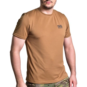 Футболка GiG Military Coolmax Tactical air Tee Large Койот