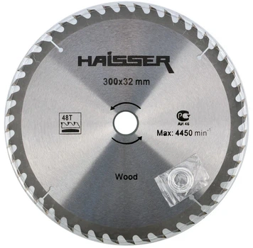 Пильний диск дерева Haisser 300×32 мм, 48 зубів - 1 шт (дск013))