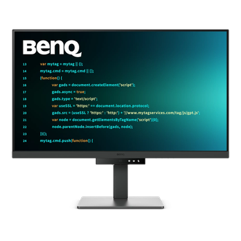 31.5" 16:9 IPS РК монітор, 3840х2160, 60 Гц, 5 мс (GtG), 98% P3, HDR, KVM свіч, 2xHDMI 2.0/1xDP 1.4/ RD320U Metallic Grey BENQ (9H.LMSLA.TBE)