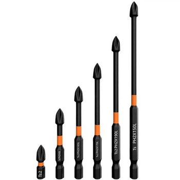 Набор бит PH2 L50-150 мм 6 шт (bit101)