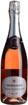 Вино ігристе Moingeon Brut Cremant De Bourgogne Rose рожеве брют 0.75 л 12% (3342000013114)