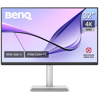 Монітор 32" BenQ Mac Monitor MA320U Silver (9H.LMXLB.QBE)
