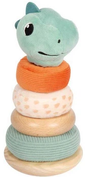 Вежа для складання Small Foot Вежа дерев'яна Діно (12687)(4020972126870)