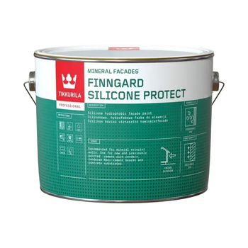 Силіконова фасадна фарба Tikkurila Finngard Silicone Protect База А (біла) 2.7л