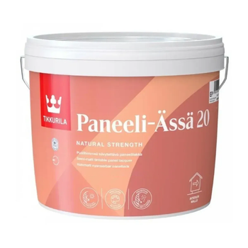 Лак акриловый панельный полуматовый Tikkurila Paneeli-Assa 20 ЕР (прозрачная, под тонировку) 2.7л