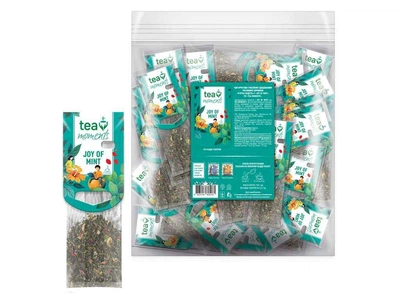 Чай пакетований фруктовий та трав`яний Tea Moments Joy of Mint кадді - пакет (2,2) 50 пакетиків