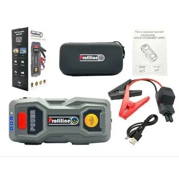 Пуско-зарядное устройство Profiline Gold Standard 16000 (1600А, 12V, 16000mAh) Бустер + PowerBank