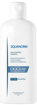 Szampon przeciw łupieżowi tłustemu Ducray Kelual Squanorm 400 ml (3282770396430)