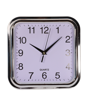 Часы настенные Quartz #669 Silver