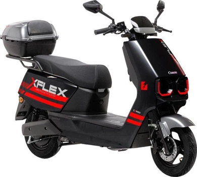 Электроскутер Двухместный Corso FLEX (1800W 72V/35Ah) Черный