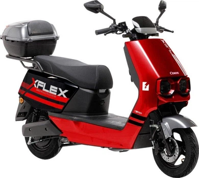 Электроскутер Двухместный Corso FLEX (1800W 72V/35Ah) Красный