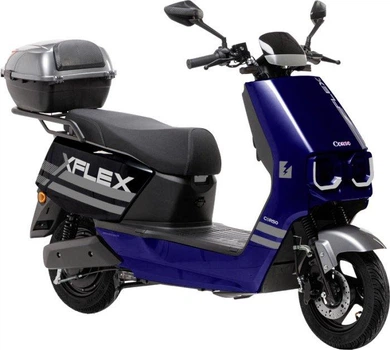 Электроскутер Двухместный Corso FLEX (1800W 72V/35Ah) Синий